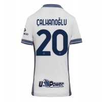 Camiseta Inter Milan Hakan Calhanoglu #20 Visitante Equipación para mujer 2024-25 manga corta